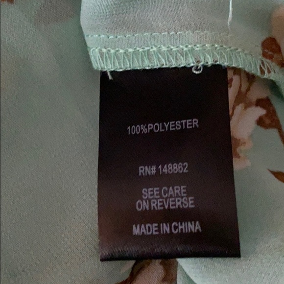 NEW torrid hi/low long babydoll floral top 1X - Picture 9 of 10